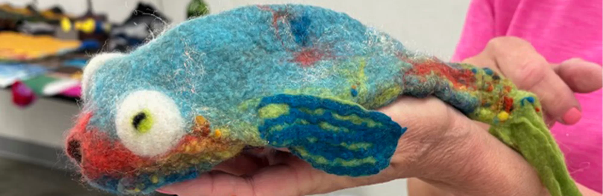 Wet Felting Fish