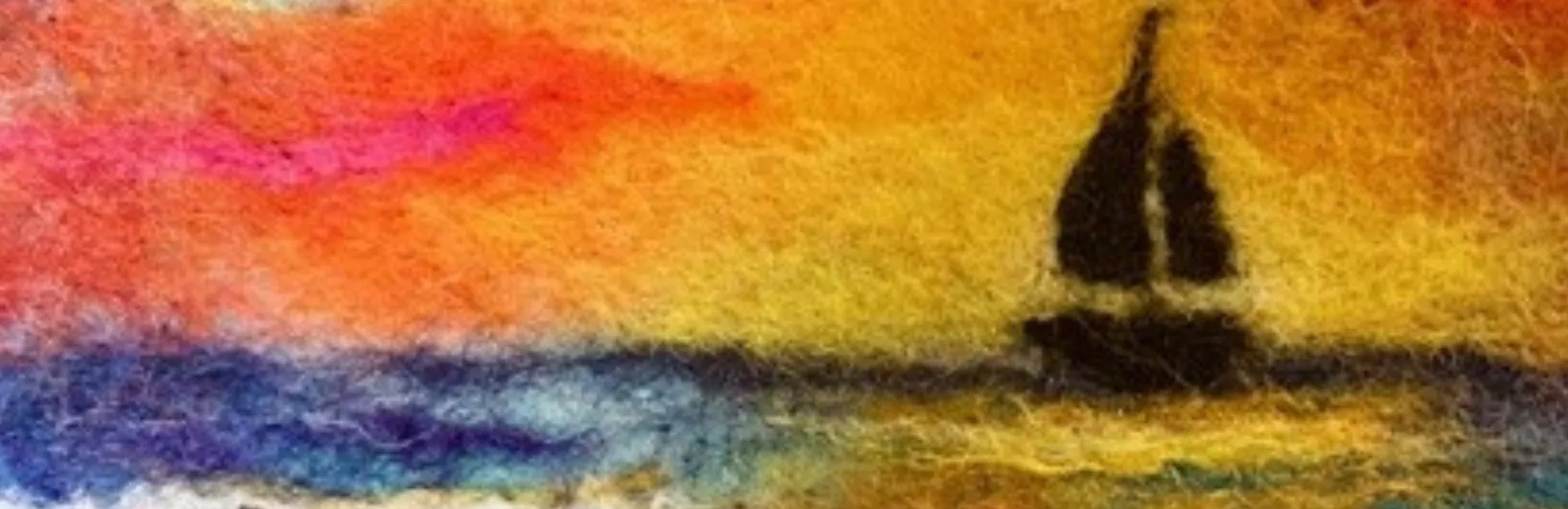 Needle Felt a Landscape