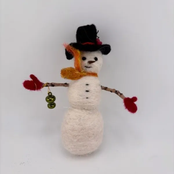Introduction to 3D Felting: Ornaments