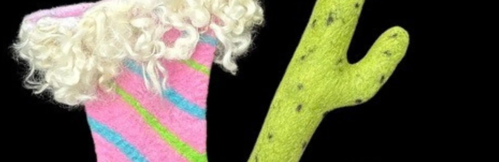 Let's Wet Felt Holiday Ornaments!