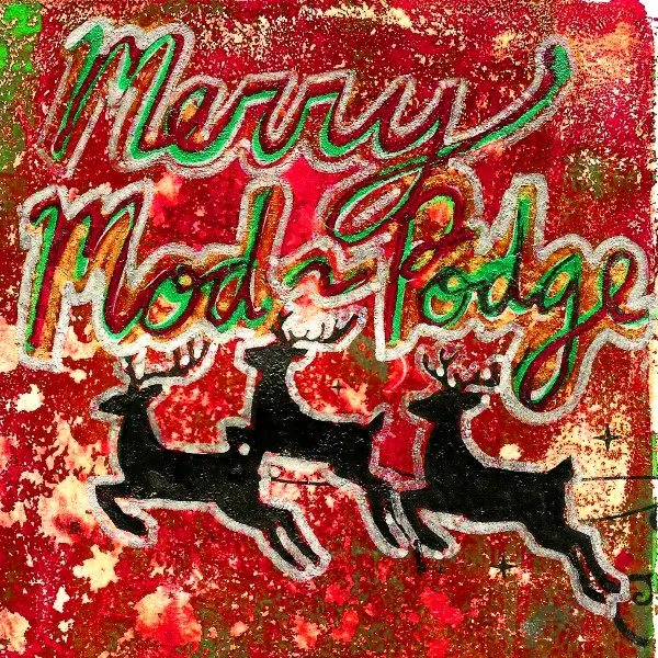 Merry Mod Podge: A Holiday Collage Workshop