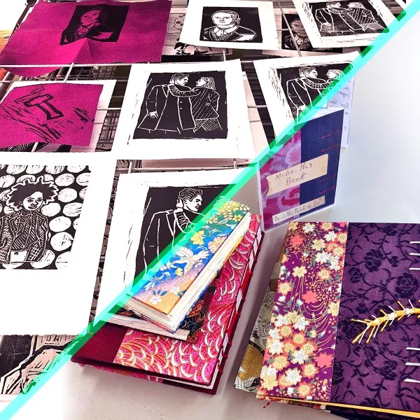 Teen Printmaking and Book Arts Camp