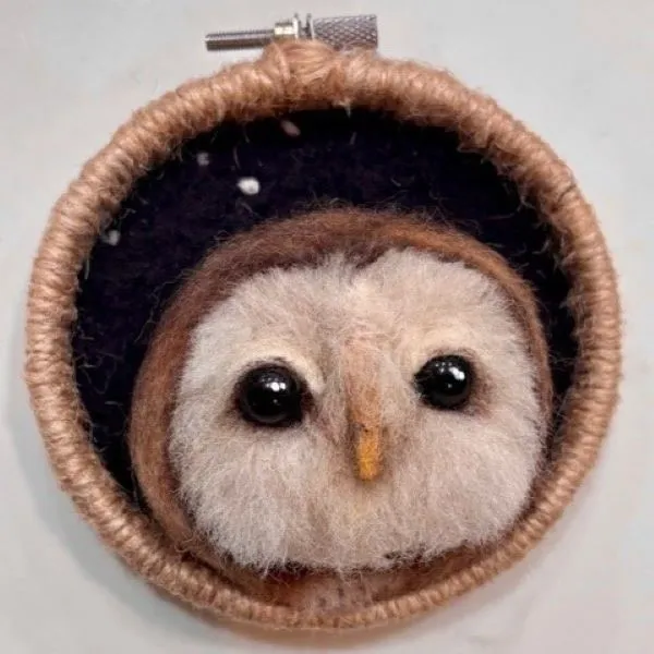 Introduction to Needle Felting: Owls