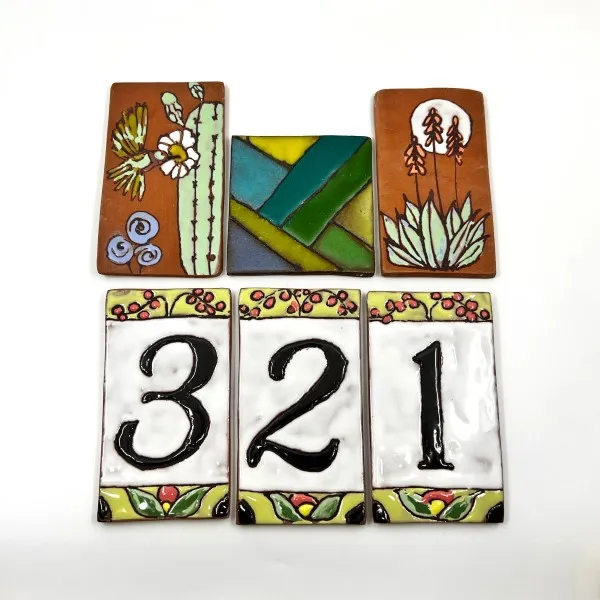 Handbuilding: Cuerda Seca Glazing and Tile Making:  Intermediate to Advanced