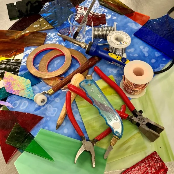 Stained Glass: Copper Foil Quilt Blocks