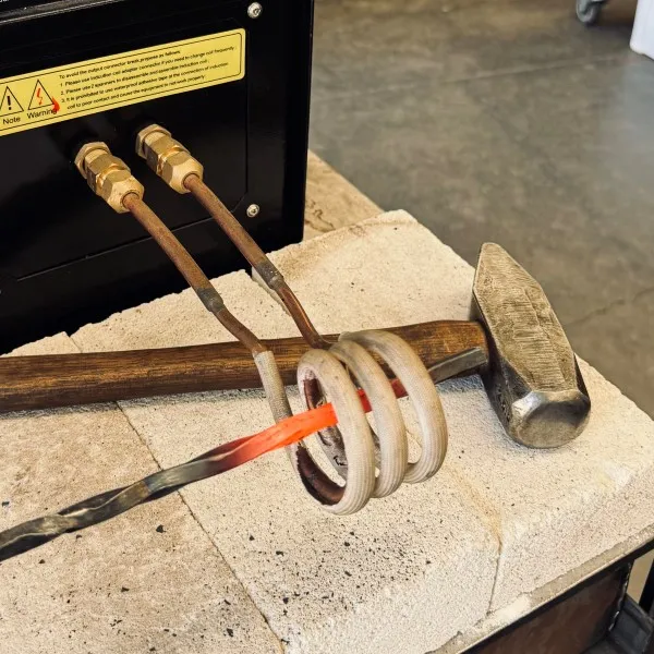 Induction Forge Blacksmithing