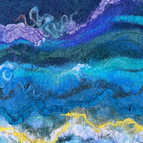 Introduction to Wet Felting: Let&#039;s Make Fabric