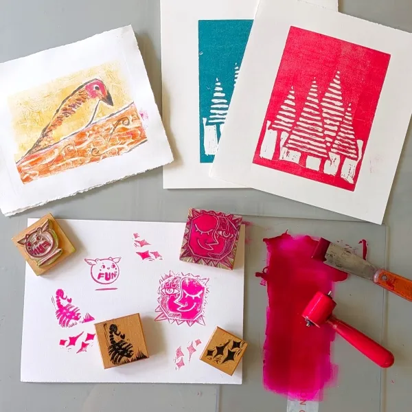 Beginner Printmaking: First Impressions