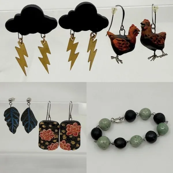 Handbuilding: Wearable Clay - Jewelry and Adornments: Beginning