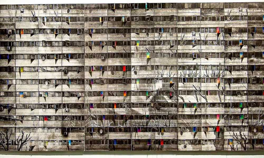 IN CONCRETE CONTRAST: A Story of Withheld Spring  by Samira Hemmat
