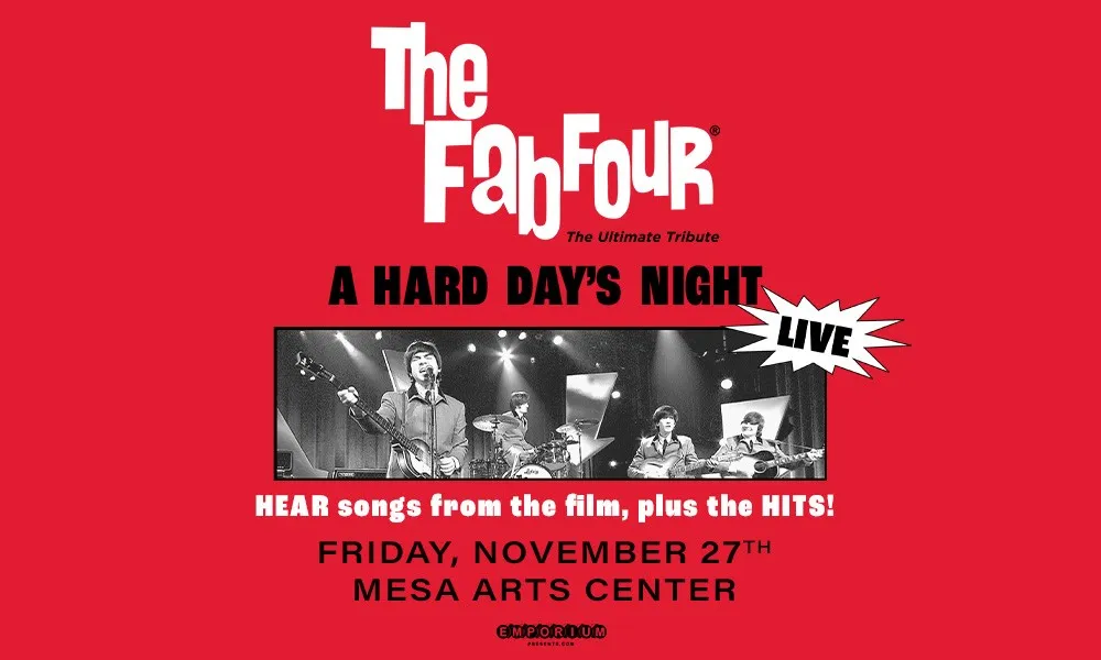 The Fab Four: Tribute to the Beatles featuring the music of A Hard Day's Night and the Hits