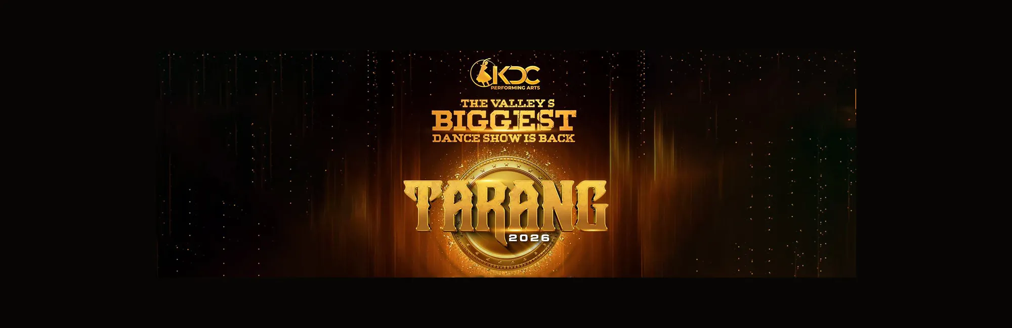 KDC Performing Arts presents TARANG 2026 – A Theatrical Bollywood Fusion Dance Night
