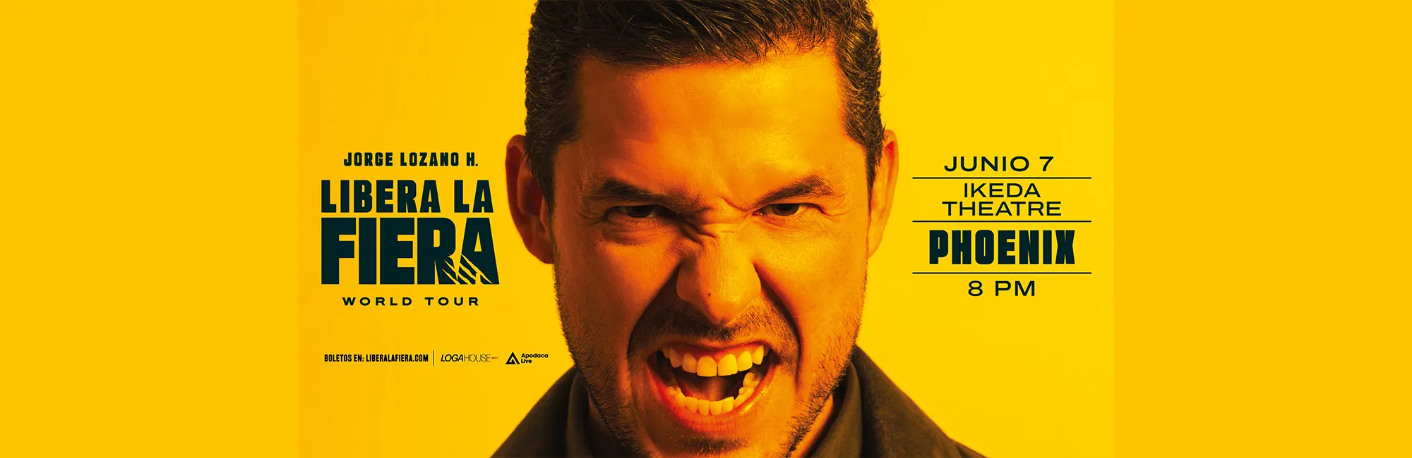 Jorge Lozano H - Libera la fiera World Tour presented by Apodaca Live