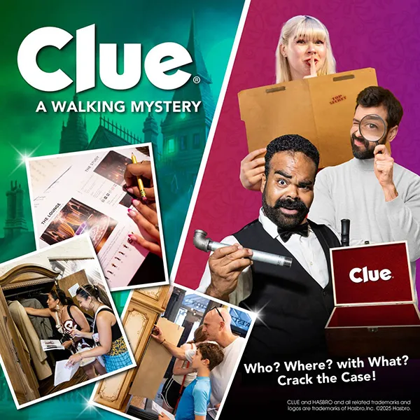 CLUE: A Walking Mystery