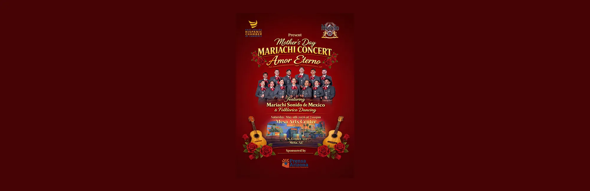 Amor Eterno - A Mother's Day Mariachi Concert presented by East Valley Hispanic Chamber of Commerce