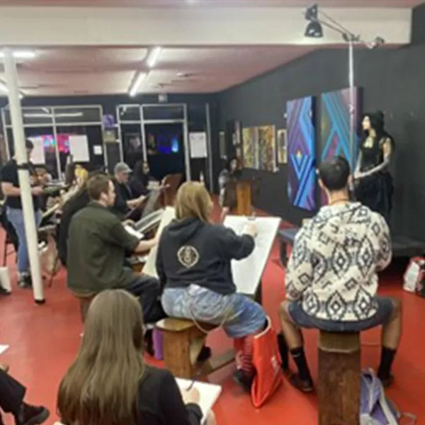 Costumed Life Drawing