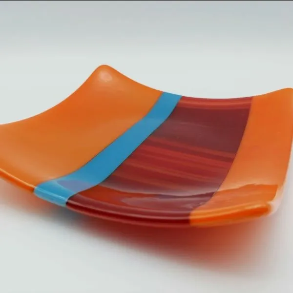 SOLD OUT! We Serve Too!: Fused Glass Art Dishes
