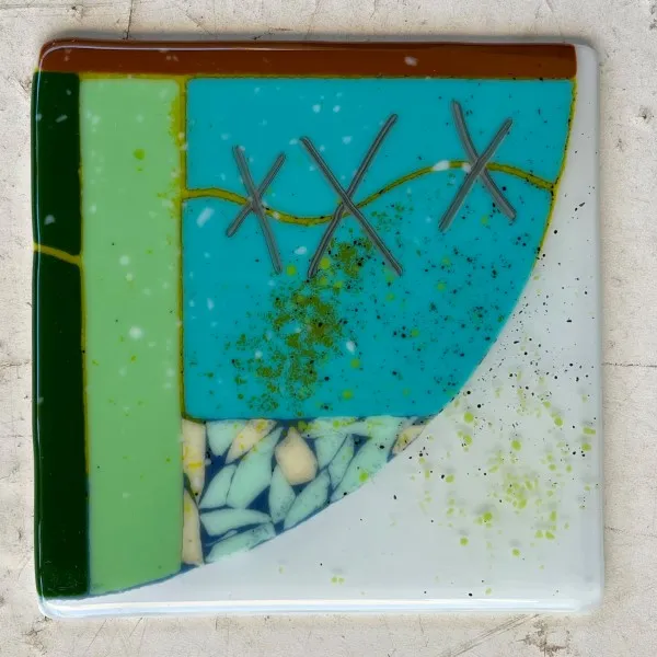 Fused Glass Art Dishes