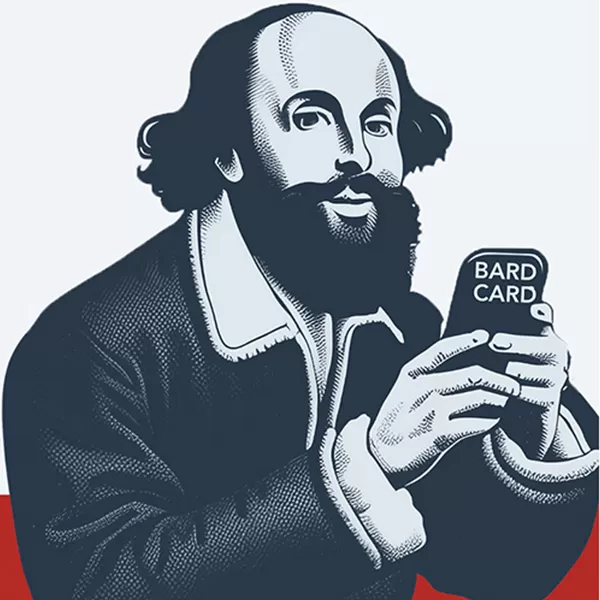 Southwest Shakespeare Company - Bard Card SSC