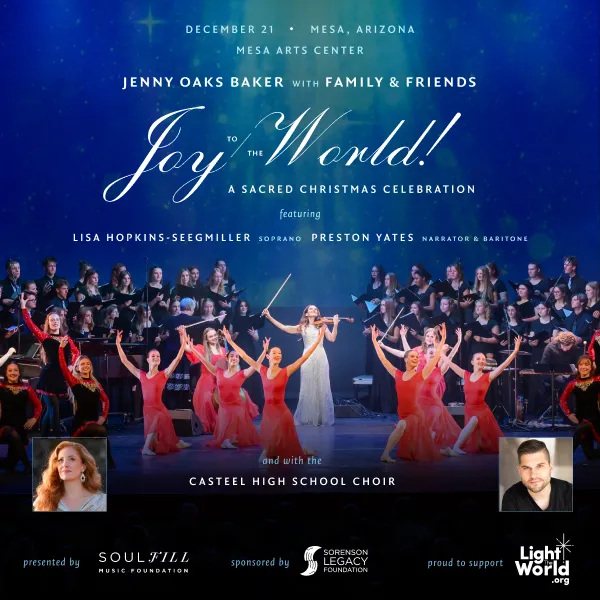 Joy to the World! SoulFill Music Foundation Jenny Oaks Baker