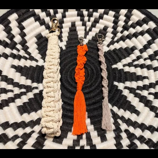 SOLD OUT-Easy Macrame Keychains