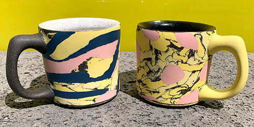 Nerikomi mugs